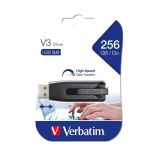 Verbatim 256GB V3 USB 3.2 Flash Drive Grey 49168