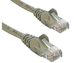 8ware CAT5e 25cm Premium RJ45 Ethernet Network Cable Grey KO820U-0.25GRY