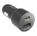 Cygnett Carpower 20w Dual Port Car Charger With 20w Usb-c Pd + 20w Qc 3.0