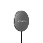 Cygnett Magcharge Magnetic Wireless Charging Cable (2m) - Black