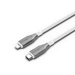 Cygnett Armoured Lightning To Usb-c 2.0 Cable 1m White