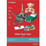 Canon A4 Matte 170 gsm Photo Paper 50 Sheets