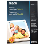 Epson C13S041288 Premium Glossy Photo Paper A3 255gsm Roll 20 Sheets