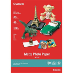 Canon Genuine Matte Photo Paper 170gsm A3 40 sheets