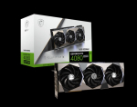 MSI GeForce RTX 4080 Suprim X 16G Graphics Card - White