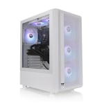 Thermaltake S200 Mesh ARGB Snow Mid Tower Chassis Case White