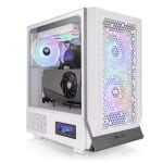 Thermaltake Ceres 300 Mid Tower Tempered Glass E-ATX Case Snow