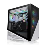 Thermaltake Divider 370 Tempered Glass Mid-Tower ARGB E-ATX Case Snow