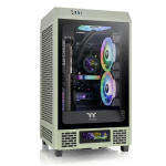 Thermaltake The Tower 200 Tempered Glass Mini-ITX Case Matcha Green