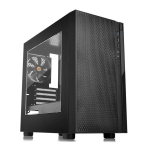 Thermaltake Versa H18 Windowed Micro-ATX Case Black