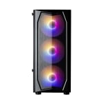 Zalamn N4 Rev.1 ATX RGB Black Mid Tower Case Black