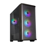 Zalman Mid-Tower Tempered Glass ATX ARGB Case Black