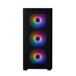 Zalman Mid-Tower Tempered Glass ATX RGB Case Black