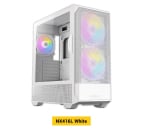 Antec NX416L ARGB Tempered Glass Mid-Tower ATX Gaming Case - White