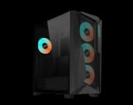 Gigabyte C301 GLASS V2 Tempered Glass RGB Mid-Tower E-ATX Case Black