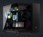 Corsair 2500X Tempered Glass Mid-Tower Micro-ATX Case Black