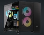 Corsair 2500D Airflow Tempered Glass Mid-Tower Micro-ATX Case Black