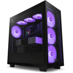 NZXT H7 V2 Elite RGB Tempered Glass Mid-Tower ATX Case Black