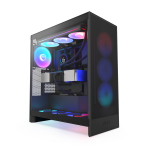 NZXT H7 V2 Flow RGB Tempered Glass Mid-Tower ATX Case Black