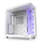 NZXT H6 Flow RGB Compact Dual-chamber Mid Tower ATX Case White