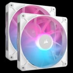 Corsair RX140 RGB White ICUE Link 140mm PWM Dual Fan Kit