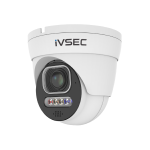 IVSEC 8MP 4K Ultra-HD Motorized Sony Sensor 25fps Full Colour Dome Security Camera White