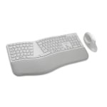 Kensington K75407US Pro Fit Ergo Wireless Keyboard and Mouse - Gray