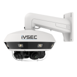 IVSEC IP66 IR 32MP Dome IP Cameras Using 4-Directional 8MP Multisensor