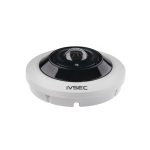 IVSEC Dome 25FPS 9MP POE Fisheye IP Camera