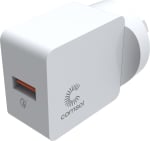 Comsol Single Port USB Wall Charger with QC 3.0 18W - White