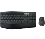 Logitech 10m Wireless Desktop Keyboard And Mouse Combo - Black