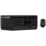 Logitech Wireless Keyboard & Mouse Combo - Black