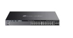 TP-Link Omada 24-Port Gigabit Stackable L3 Managed PoE+ Switch with 4 10G Slots