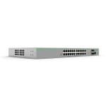 Allied Telesis 24-port 10/100TX Stackable Switch with 4 x 100/1000X SFP Stacking Ports