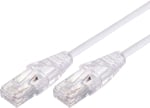 Comsol 1.5m Ultra Thin Cat 6A UTP Snagless Patch Cable LSZH White