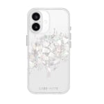 Case-Mate Karat MagSafe Case For iPhone 16 Silver/Clear - Touch of Pearl