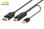 Generic 1m HDMI 2.0 to Displayport 1.2 Cable 4k60Hz