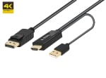 Generic 5m HDMI 2.0 To Displayport 1.2 Cable 4k30Hz