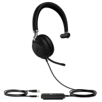 Yealink Mono Teams Certified Dual Mode USB-C and Bluetooth Headset