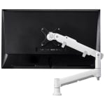 Atdec AWM Single Monitor Arm 618mm F Clamp - Silver