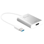 J5create JUA354 USB 3.0 to 4K HDMI Display Adapter White