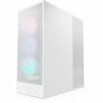 NZXT H7 Flow RGB (2024) Tempered Glass Mid-Tower ATX Case White