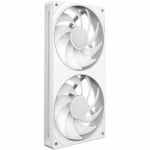 NZXT F240 RGB Core PWM Fan Single Frame with Two Fans White