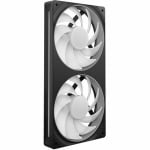 NZXT F240 RGB Core PWM Fan Single Frame with Two Fans Black