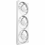 NZXT F360 RGB Core PWM Fan Single Frame with Three Fans White