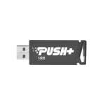 Patriot 16GB Push+ USB 3.2 Gen 1 Flash Drive Black