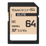 Team Elite A1 64GB Micro SDXC Memory Card With Adapter