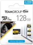 Team Group 128GB Micro SDXC UHS-I U3 Memory Card Black