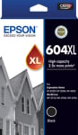 Epson 604XL Black Ink Cartridge 500 Pages