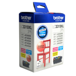 Brother LC3319XL Colour Pack Cyan/Magenta/Yellow 1500 Pages